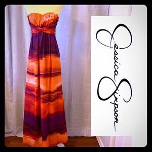 NWOT Jessica Simpson Maxi Dress